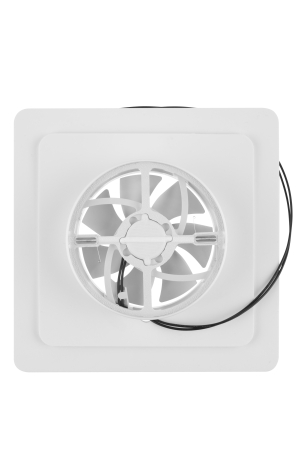 Теневой вентилятор - диффузор Technova SHADOW 100К Квадрат с обратным клапаном, под натяжной потолок